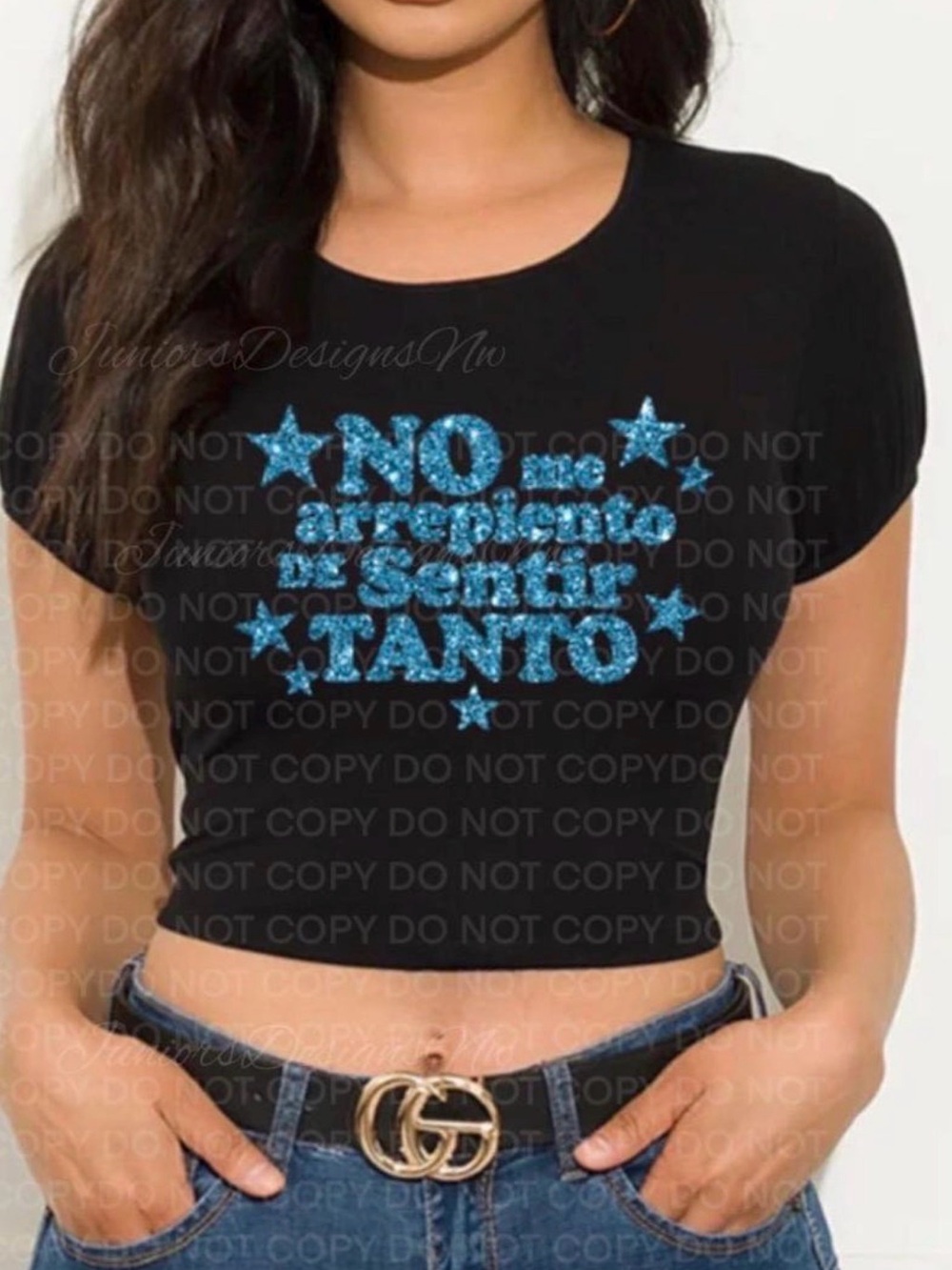 Black top - Karol G Inspired - No me arrepiento de sentir tanto